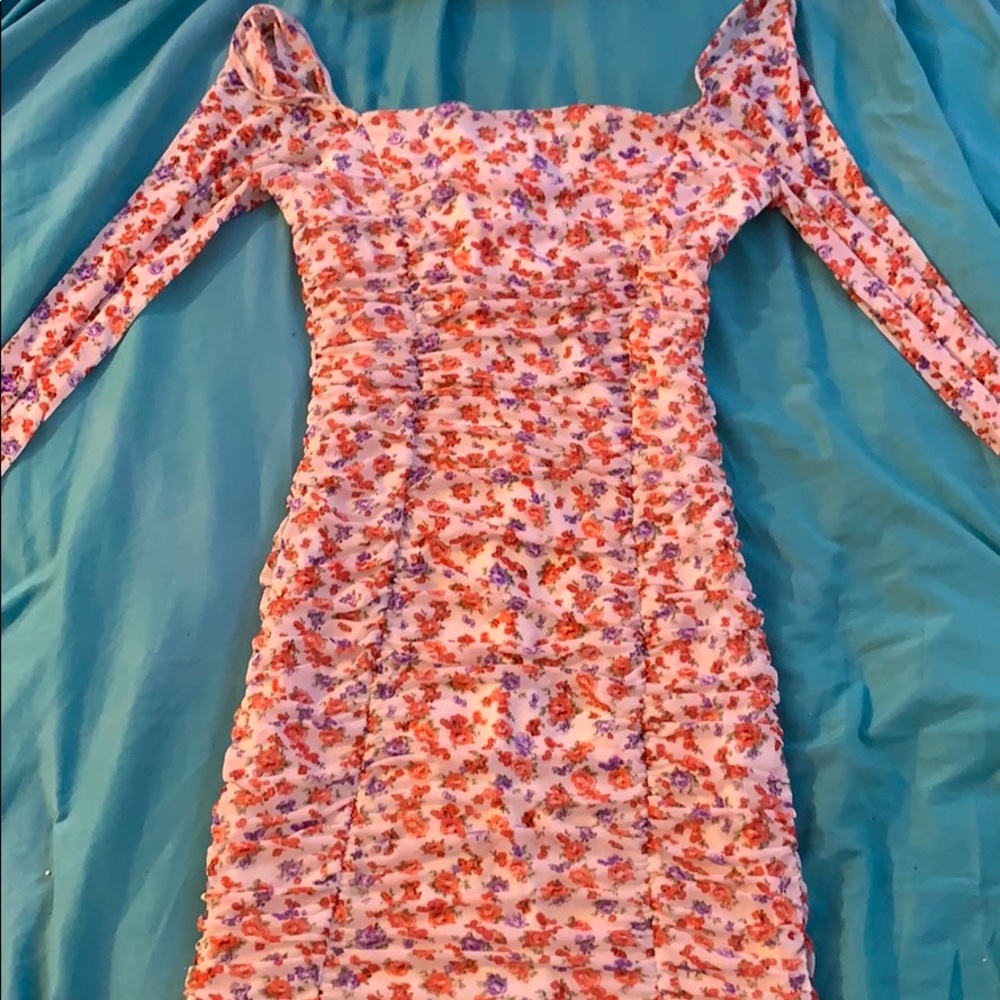 Floral dress size L